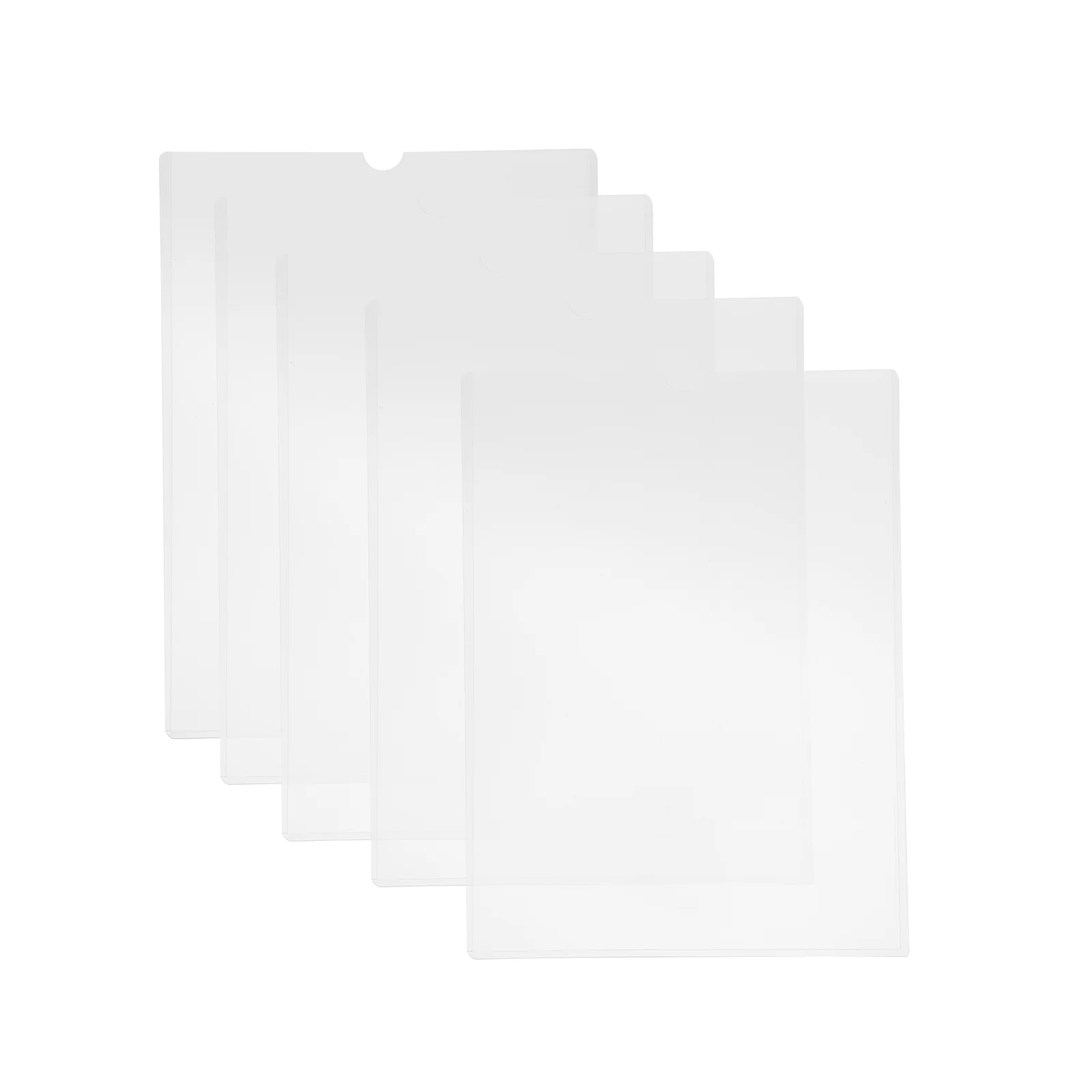 

5 шт. защитные обложки для документов, чехлы для файлов сертификаций из ПВХ, практичные защитные обложки для деловых прав