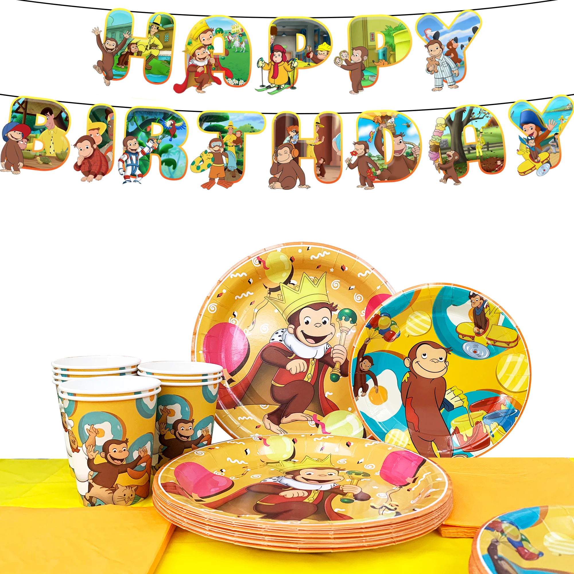 Table Cloth Disposable - Set di 114 Pezzi per Decorazioni