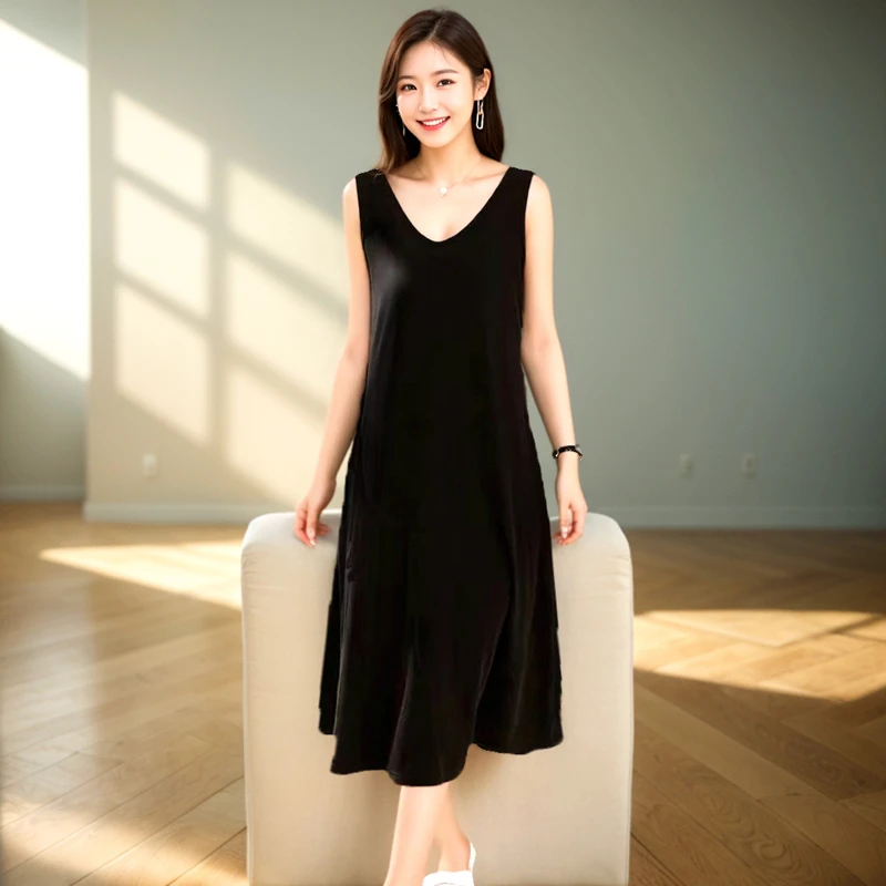 

Summer Dress Women Sexy Casual Fashion Elegent Black Chic Dresses for Women Birthday Party Dresses Beach Robe Vestido Maxi Beach