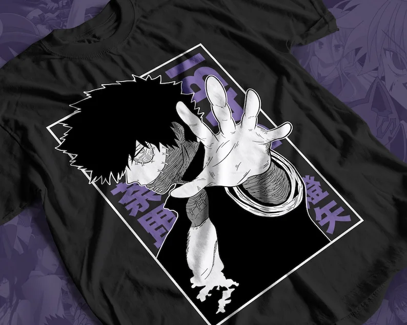 Dabi Villain Anime T-shirt Unisex, Anime Tee, Manga Shirt, Japanese Shirt