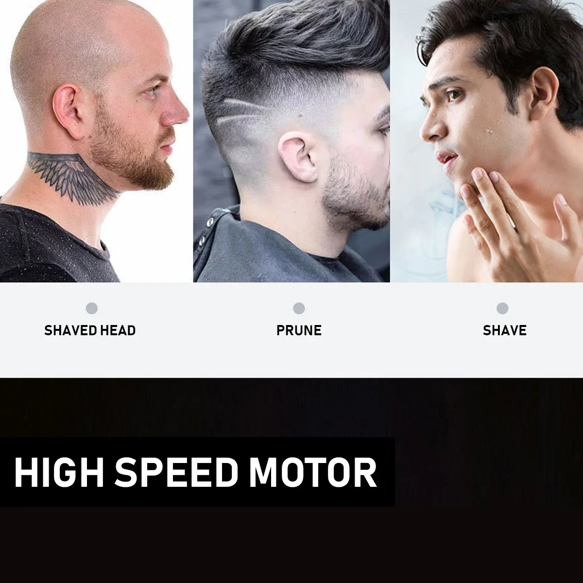BL-400 Men's Electric Shaver - Long-Lasting Battery, Portable, and Travel-Friendly, High-Speed Drive, Quick Charging, Mini Body image 6