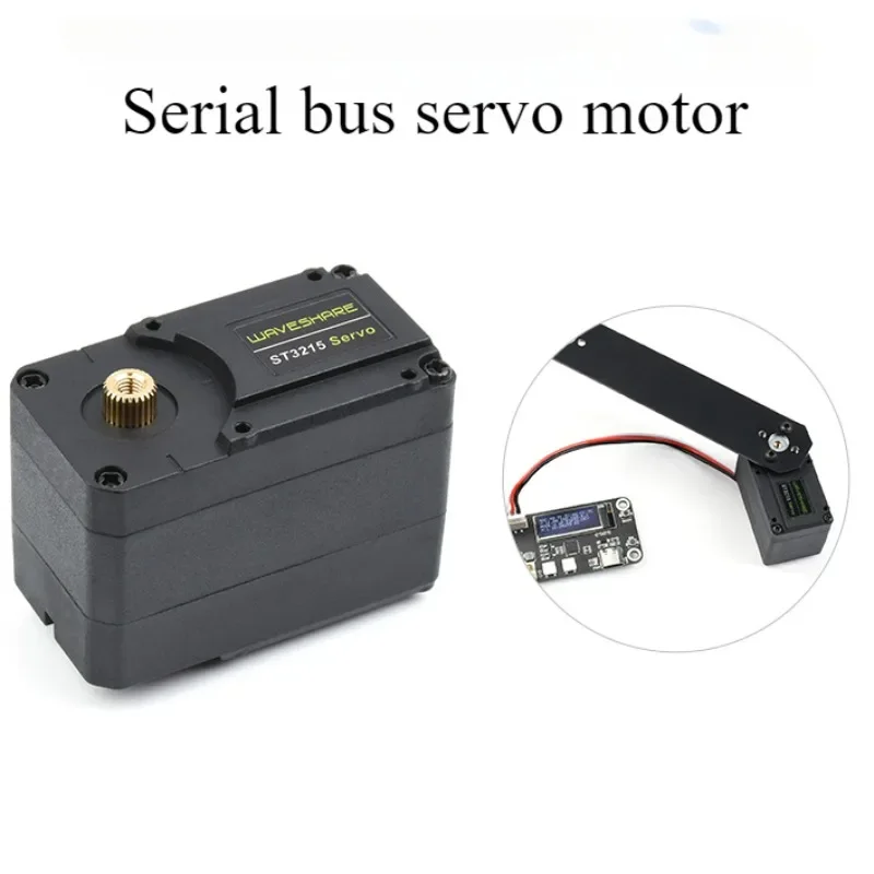 

ST3215 Servo Serial Bus Servo Motor, High Precision Programmable 360 ° Magnetic Encoder