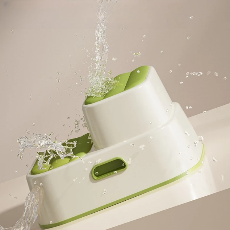 

washstand children's Bathroom chair step toilet seat non-slip portable foot stool plastic Mini shower bench home furniture