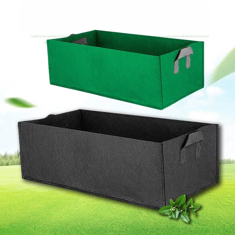 Big plant Grow Bag Garden Square gardening tools pots Flower Vegetable  Planting Planter no woolen Pot for Planting