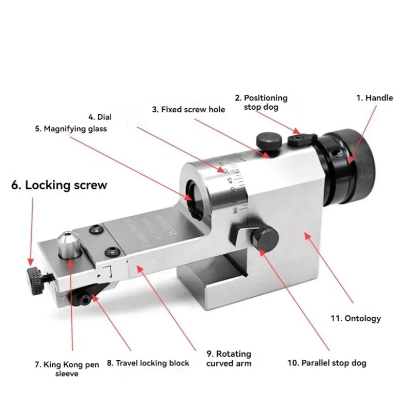 Optical Perspective Grinding Wheel Dresser R Shaper KT50 High Precision Horizontal Grinding Machine Universal Arc