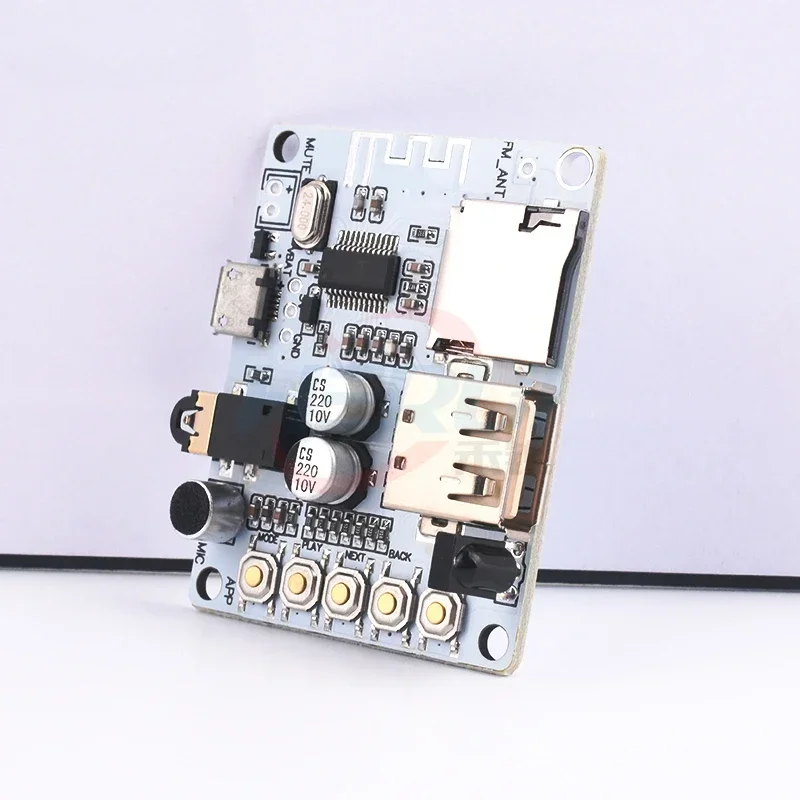 Modulo ricevitore audio Bluetooth wireless Riproduzione decodificata con uscita frontale della scheda USB TF