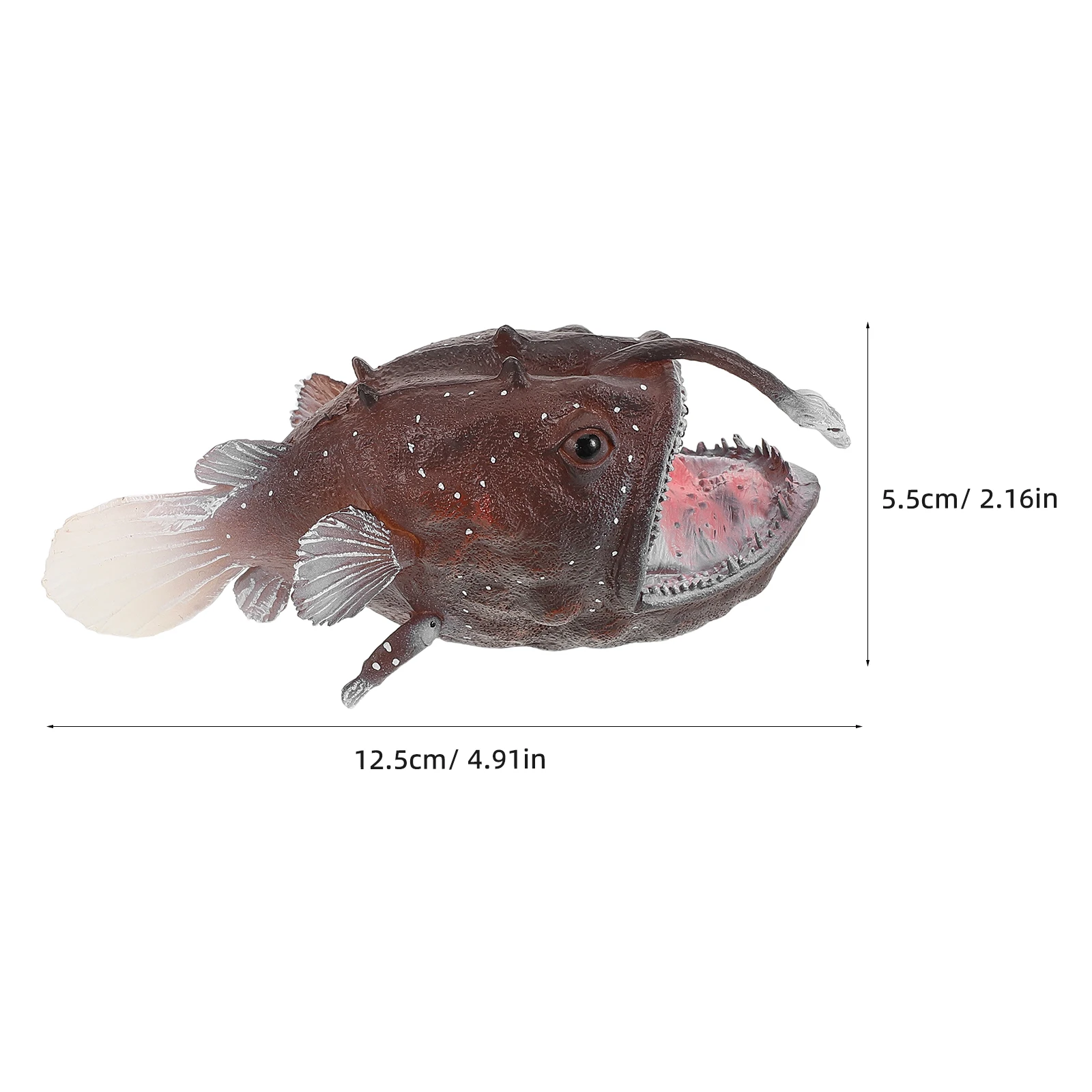 1 قطعة نموذج حيوان محاكاة: مخلوق صغير واقعي في أعماق البحار للأطفال هدايا الحفلات أدوات تعلم الأحياء البحرية