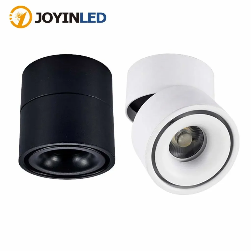 

Surface Mounted Rotating Anti Glare LED Downlight 7W/10W/18W COB Ceiling Lamp Spot Light AC90-260V Indoor Lighting