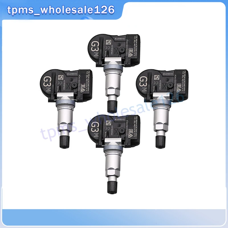 4PCS Tyre Pressure Monitor System Sensor BDEL37140 For 2019 2020 2021 2022 2023 2024 Mazda 3 (BP) CX-30 TPMS 433MHZ BDEL-37-140