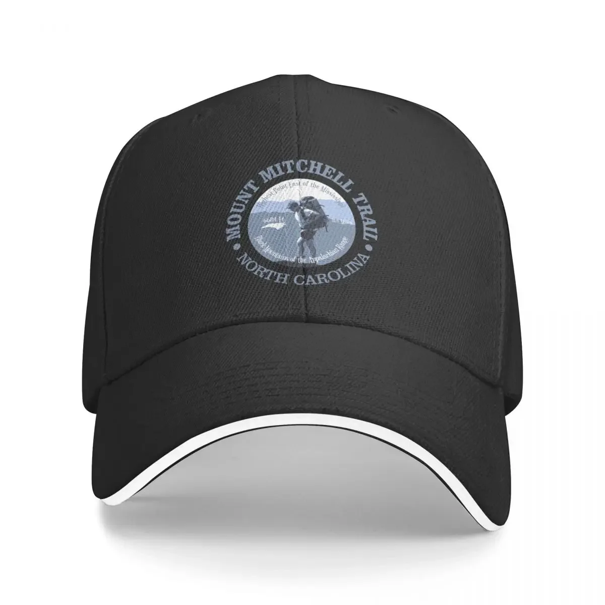 Mount Mitchell Trail (BG) Baseball Cap Golf Wear Hat Man For The Sun summer hat sun hat Caps Male Women's