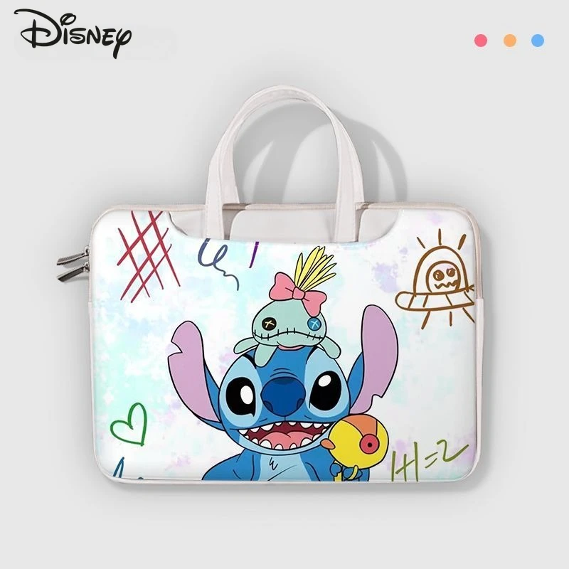 

Stitch 2026 New Ladies Computer Bag Fashionable High Quality Tablet Storage Bag Versatile Business Travel Laptop Storage Bag