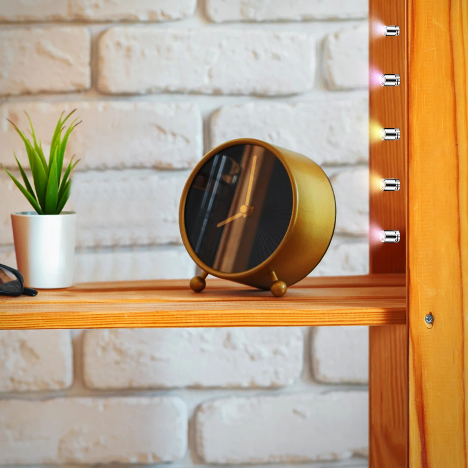 

24pcs Mini Led Lights: Operated Small Lamp For Dollhouse Crafts Party Decoration Diy Display Educational Projects