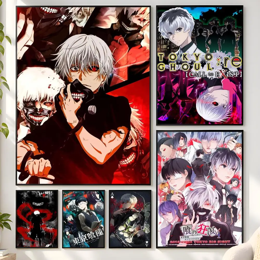 G-Ghoul K-Kaneki KenES Cool Poster Matte Wall Peel And Stick Decor Bedroom Living Room Office Dorm Home