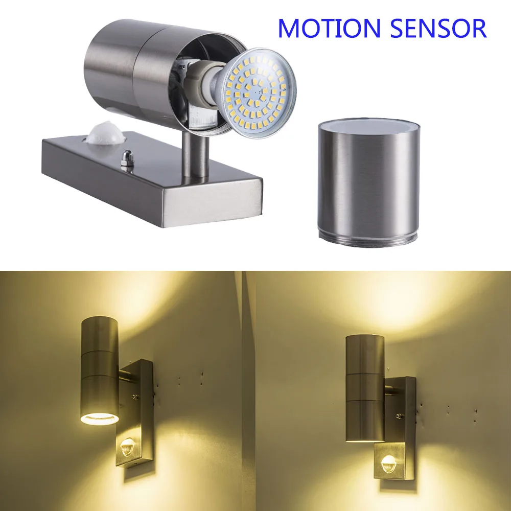 

High Quality industrial indoor outdoor light wall modern sconce wall light Motion sensor wall lamp outdoor