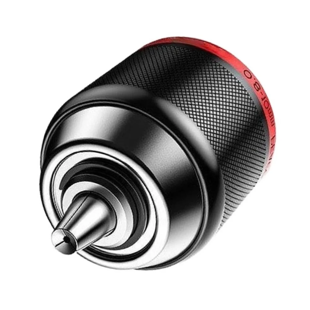 0 8 10mm Clamping Range 3/8 24UNF Thread Ratchet Keyless Metal Drill Chuck for Electric Drills with Self Locking Mechanism