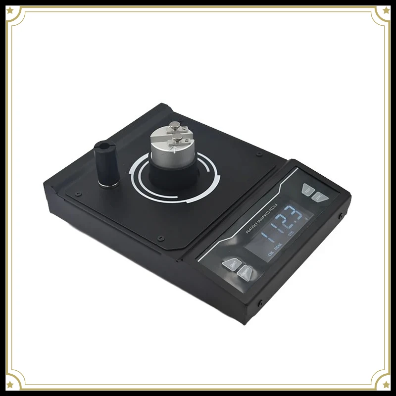 Portable Digital Knife Sharpness Tester Force Sensor Type Rechargeable For Kitchen Surgical Industrial Blade On-site Inspection