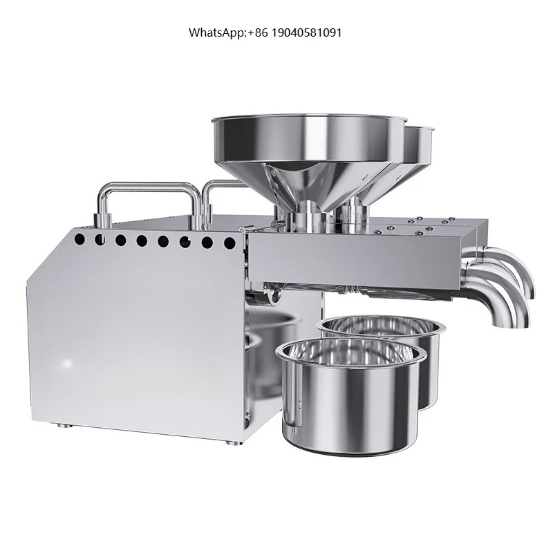 Factory Price Small Cold Press Oil Machine 12KG/H Edible Cooking Oil Making Machine