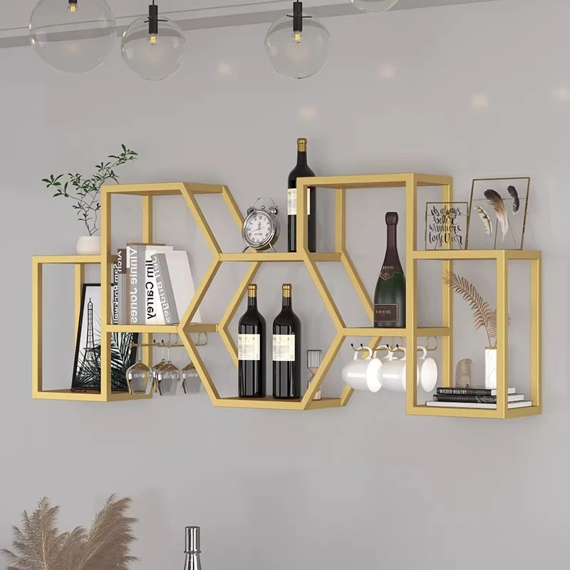 

Nordic Wall Bar Cabinet Restaurant Luxury Storage Metal Buffet Bar Cabinet Drinks Modern Botellero Vino Drinking Bar Furniture