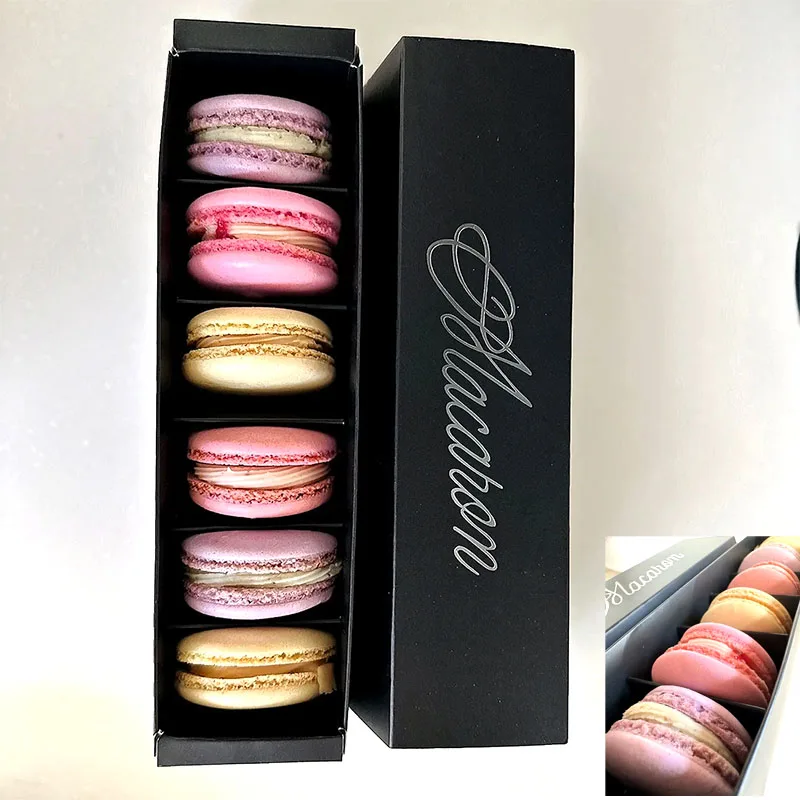 Macaron Kekse Packbox 6 Gitter Cupcake Aufbewahrung halter Papiere tui Back zubehör Hochzeits feier liefert schönes Geschenk 1St
