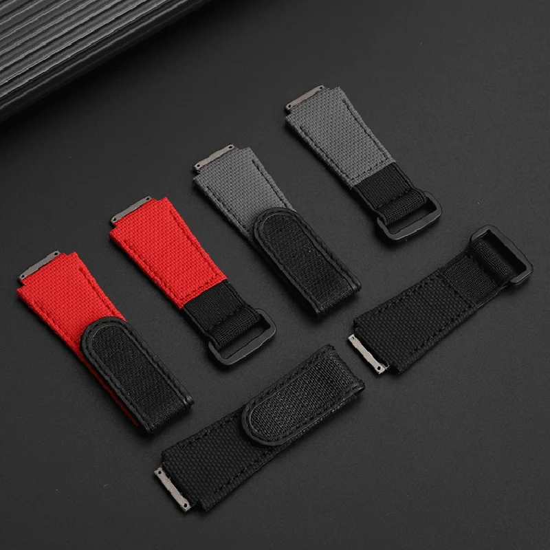 For Richard Miller RM67-01 67-02 RM011RM030 RM59-01 RM007 035 Fluororubber elastic Nylon Strap Watchband DIY custom FMK Bracelet