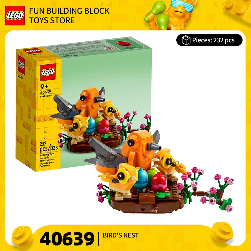 

Lego Blocks 40639, 40640, 40642, 40643, 40648 Christmas Celebration Joyful Bird's Nest Boys and Girls Puzzle Block Toy Gifts