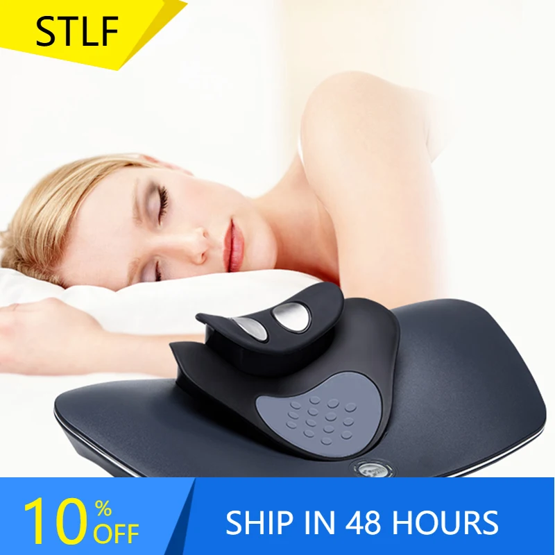 

STLFEЭлектрический массажер для тела, шеи, плеч, спины, Crazy Fit, 3D-массажер с подогревом и EMS, многофункциональный шейный тракционный Machi