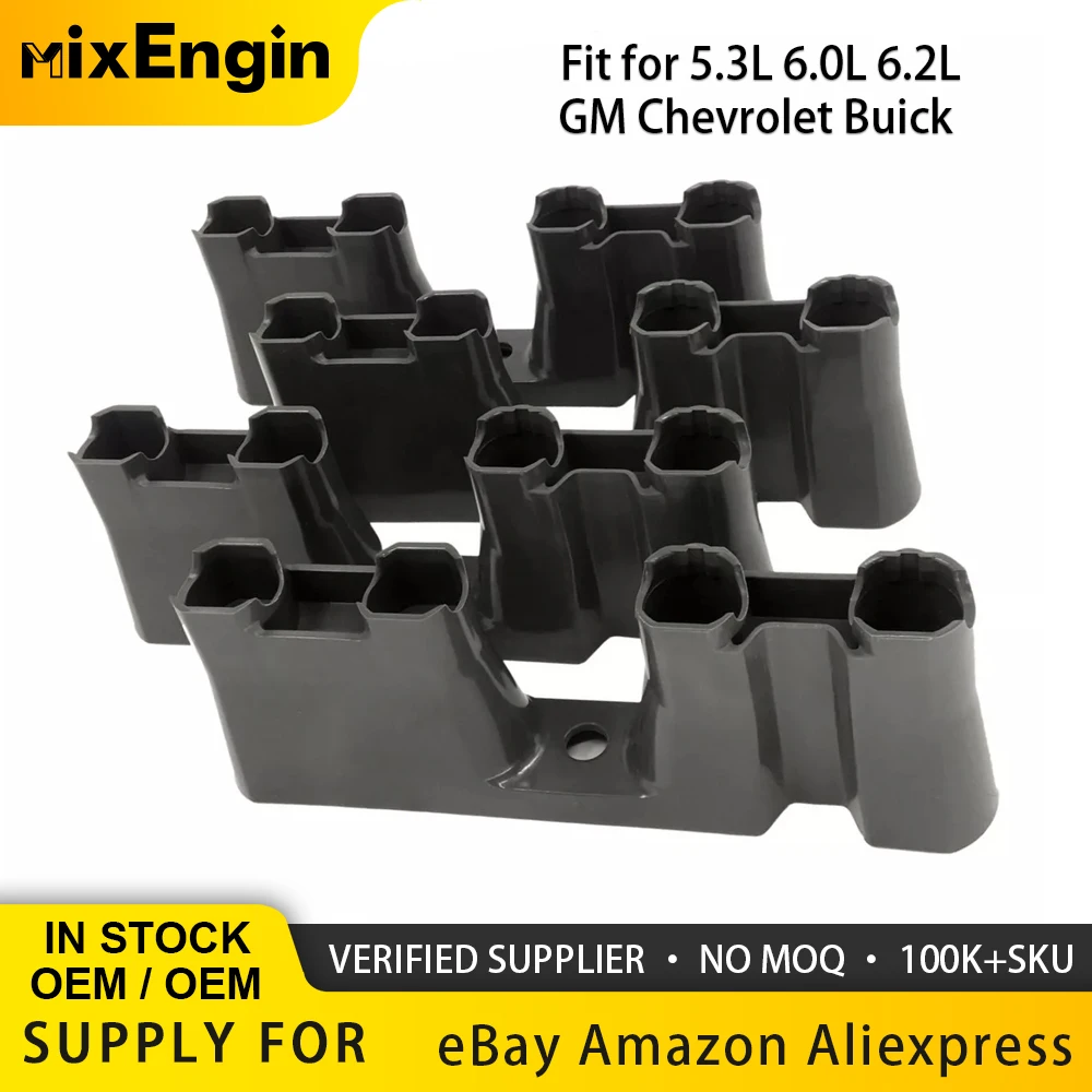 Piezas de motor guías de elevador de válvulas compatibles con 5,3 6,0 6,2 L para GMC GM Chevrolet Buick Isuzu Pontiac Saab V8 GAS OHV 5.3L 6.0L 6.2L