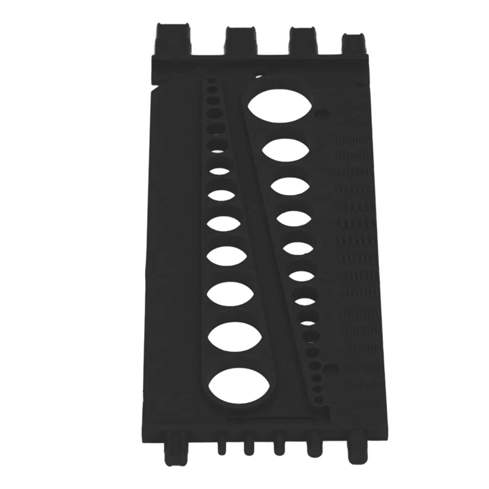 

Plastic Material​ Nut Bolt Thread Gauge​ Inch and Metric Measurement​ Red / Orange /Black Screw Thread Checker​