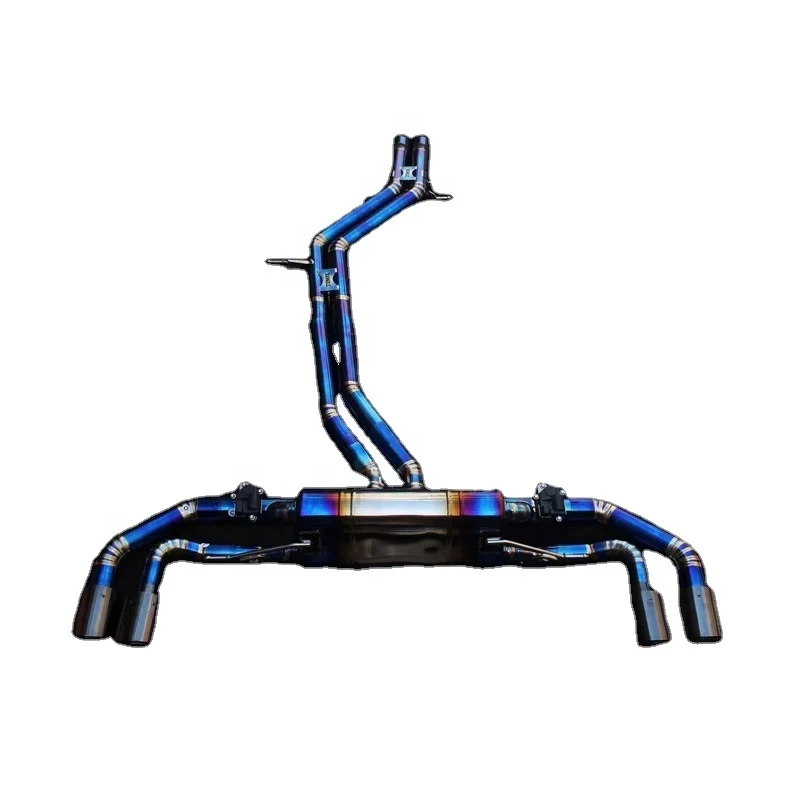 Catback Exhaust For 2023 Porsche Cayenne GTS 4.0T v8 Stainless Steel or Titanium alloy  High Quality with valve control