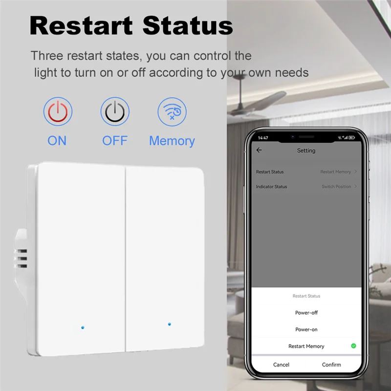 Tuya Smart Switch Zigbee European Standard Button Wall Switch Single Fire Power Supply APP Timing Smart Voice