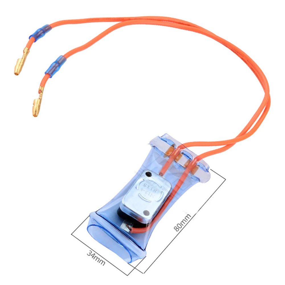 Биметаллический термостат, термостат для размораживания, 2 провода, дизайн переменного тока, 250 В, 10 А, простая установка, защита от мороза, длительный срок службы