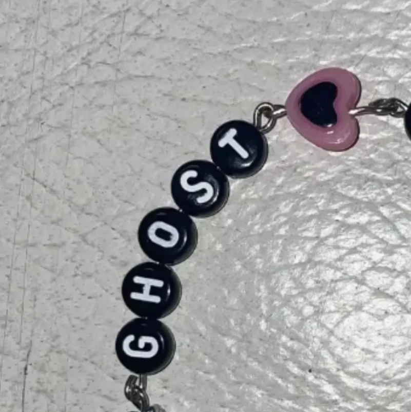 Lil peep ghost girl beaded bracelet Stars & Hearts Bracelet, Grunge, Y2k, Fairy Bracelet, Coquette, Fairycore, Beaded Bracelet