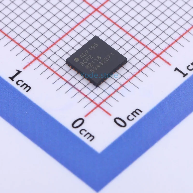 

4 8 kHz ultra-low noise 24-bit AD7195BCPZ-RL7 ADC with built-in PGA and AC excitation
