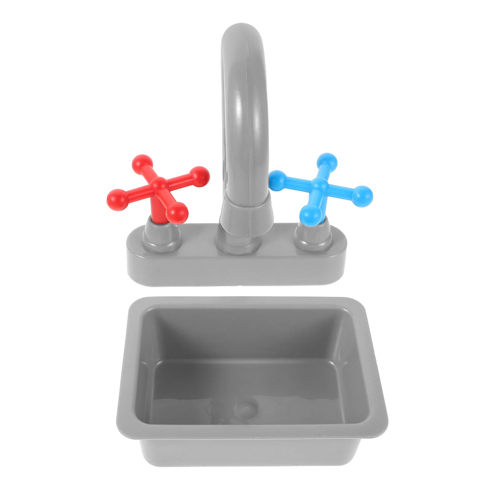 1 ensemble de robinets d'évier de cuisine, conception de jeu de rôle réaliste pour enfants en bas âge, accessoires de cuisine durables pour jeu de simulation, petit lave-vaisselle