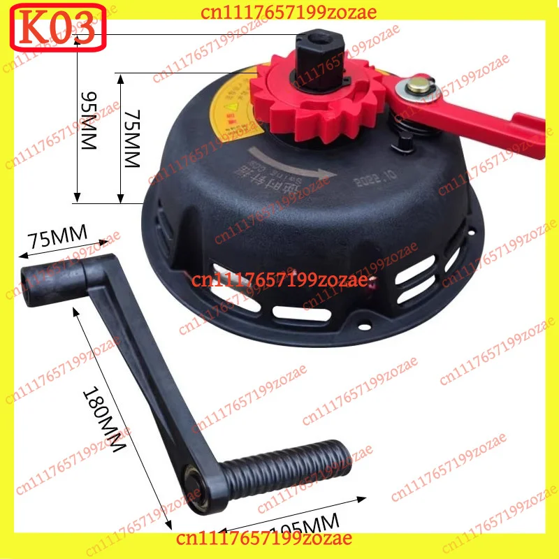 k3 Electric Start Conversion Kit, Compatible with 168F 170F  Engines, Recoil Starter Replacement