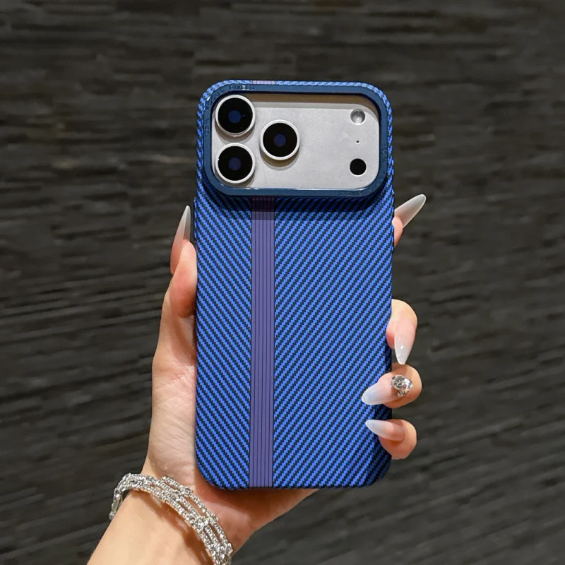 

for iPhone 15 Pro Max Case, Compatible with MagSafe, Ultra-Slim Case with Caseless Touch Feeling,Aramid Fiber Woven