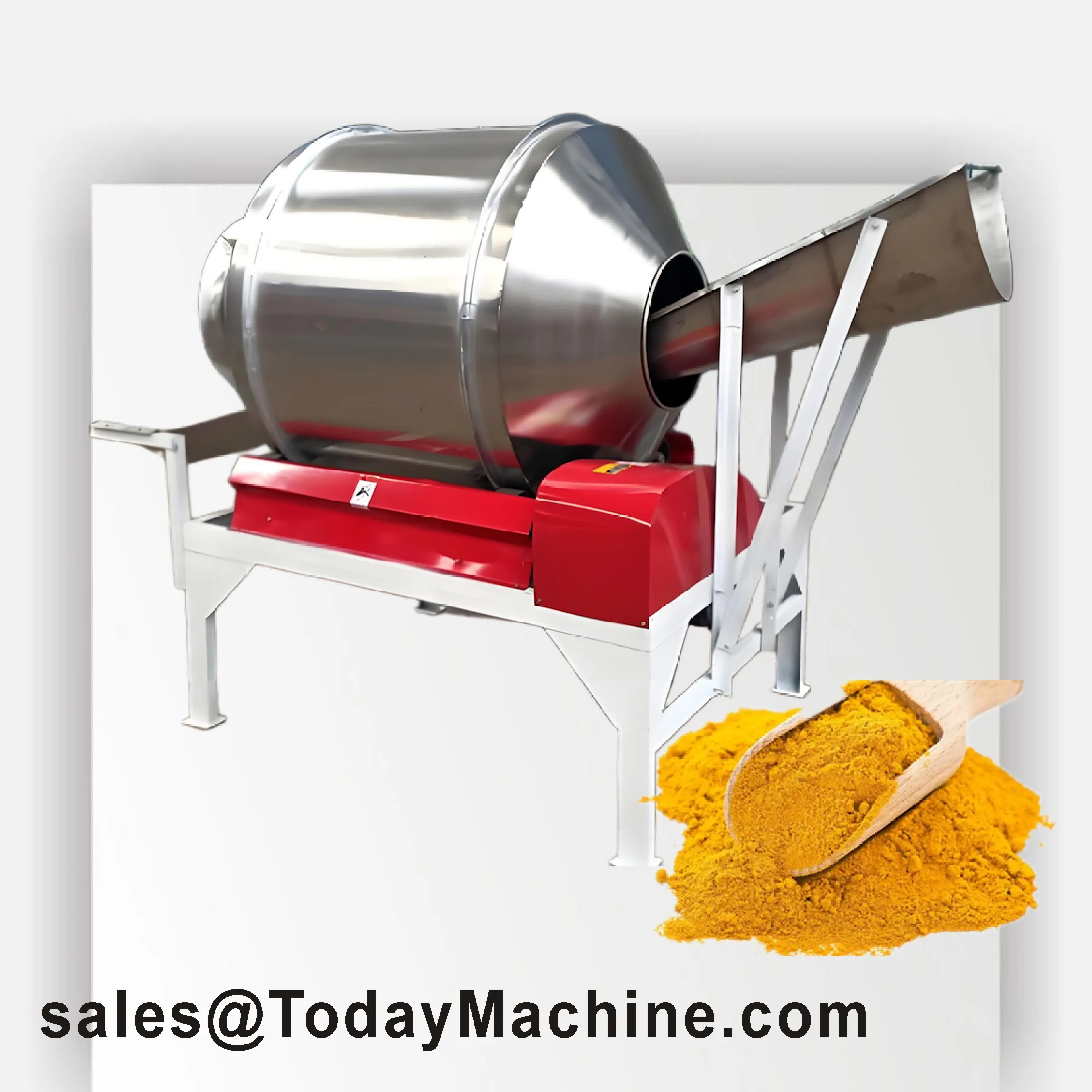 Industrial 2D Horizontal Mixer Machine Two-dimensional Blender Mixing Machine for Dry Powder 2000 Lt Litter Granule Powder Mixer