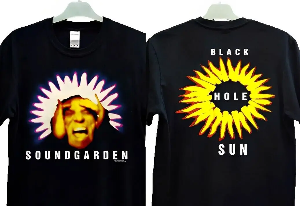 Промо-футболка Vtg Soundgarden 1994 Black Hole Sun Superunknown альбом S-5Xl