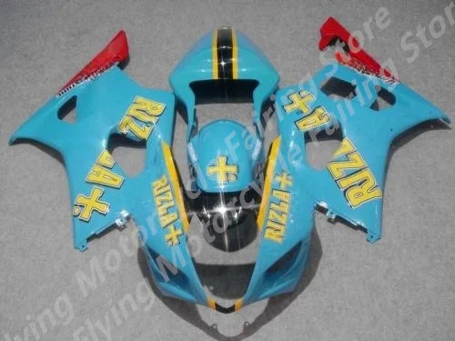 Комплект обтекателей под давлением для G S XR1000 K3 03 04 G S XR 1000 2003 2004 ABS Набор обтекателей мятно-зеленого, желтого и красного цвета