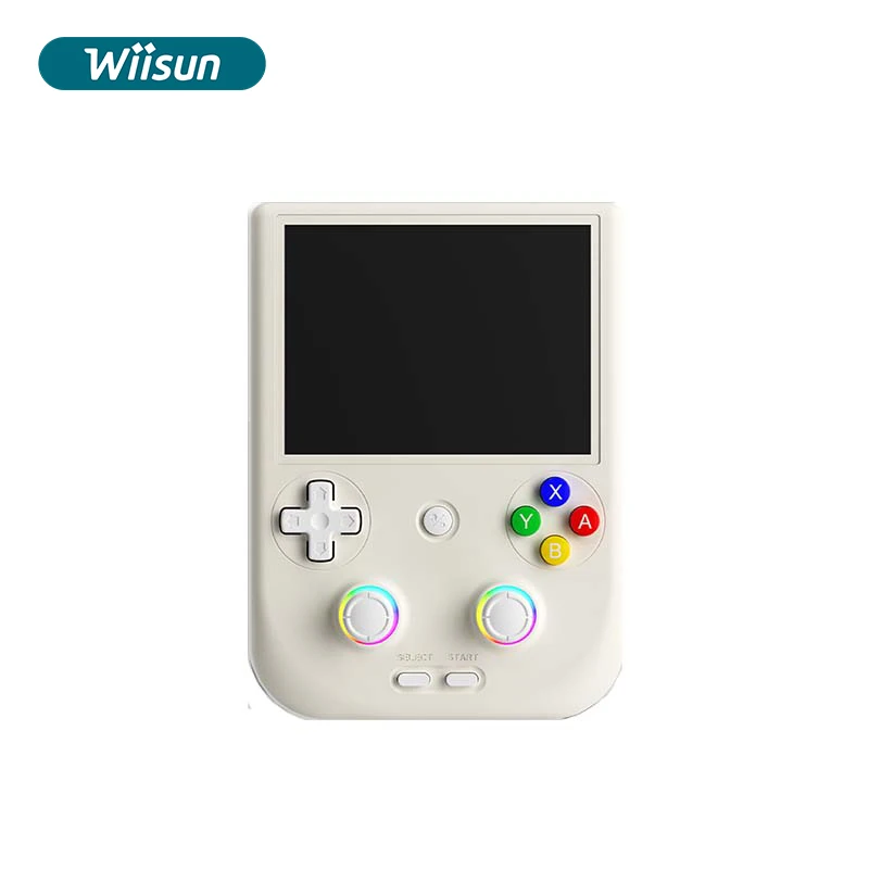 Jo RG406V Retro 4 Inch IPS Screen Handheld Game Players 64-bit Game Screen RGB Lighting 128GB 4000+ Pocket Video Games Player