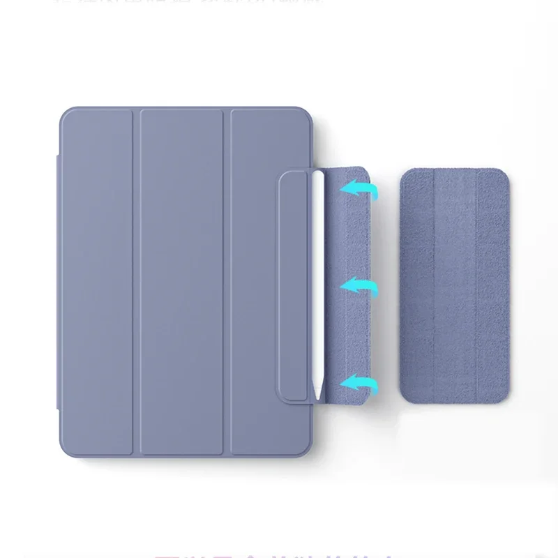 Funda inteligente para IPad Pro 11 2024, funda para tableta, IPad Pro 13 M4 12,9 2022 6ª generación, Clip magnético para Air 13 11 M2 Air 5