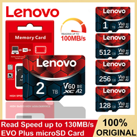 Original Lenovo Class 10 A1 Memory Card 256GB 128GB 64GB V30 U3 32GB V10 U1 Micro TF SD Card 512GB 1TB 2TB For camera PC