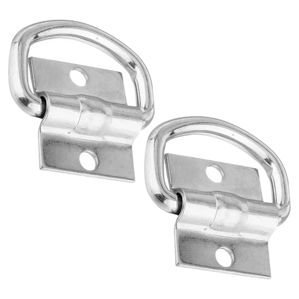 2Pcs Heavy Duty Tie Down Rings Cargo Anchor Truck Bed Trailer Lashing Rings Truck Tie Down Anchors Car Trunk Anchor