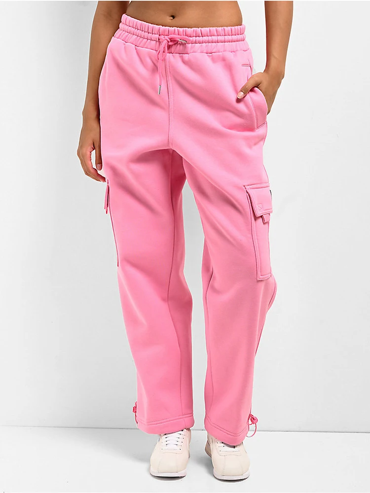 Cargo Pants Womens Youth Spring Canvas Classic French Chic Urban Commute Anti-Wrinkle Comfortable For Daily Office Streetwear BF