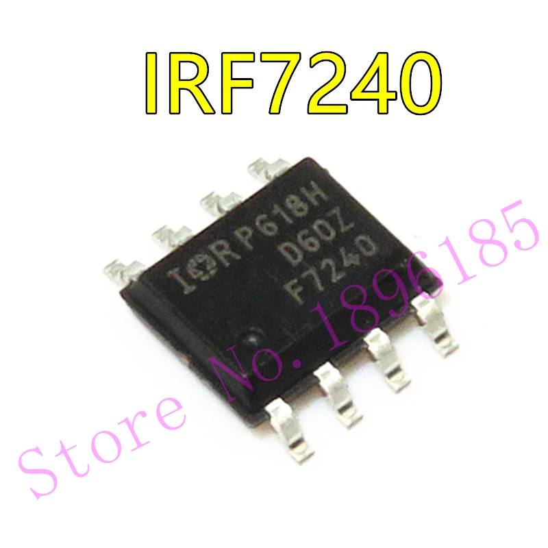 

Новый и оригинальный IRF7240TRPBF IRF7240 F7240 SOP-8 HEXFET Power MOSFET