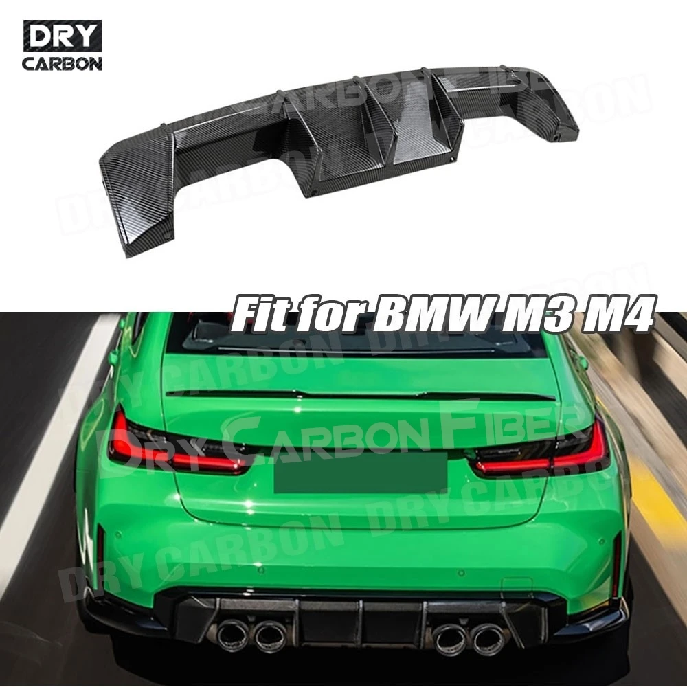 

ABS Rear Bumper Lip Diffuser Body Kits For BMW 3 4 Series G80 G82 G83 M3 M4 M Performance 2021+ Rear Diffuser Accessories