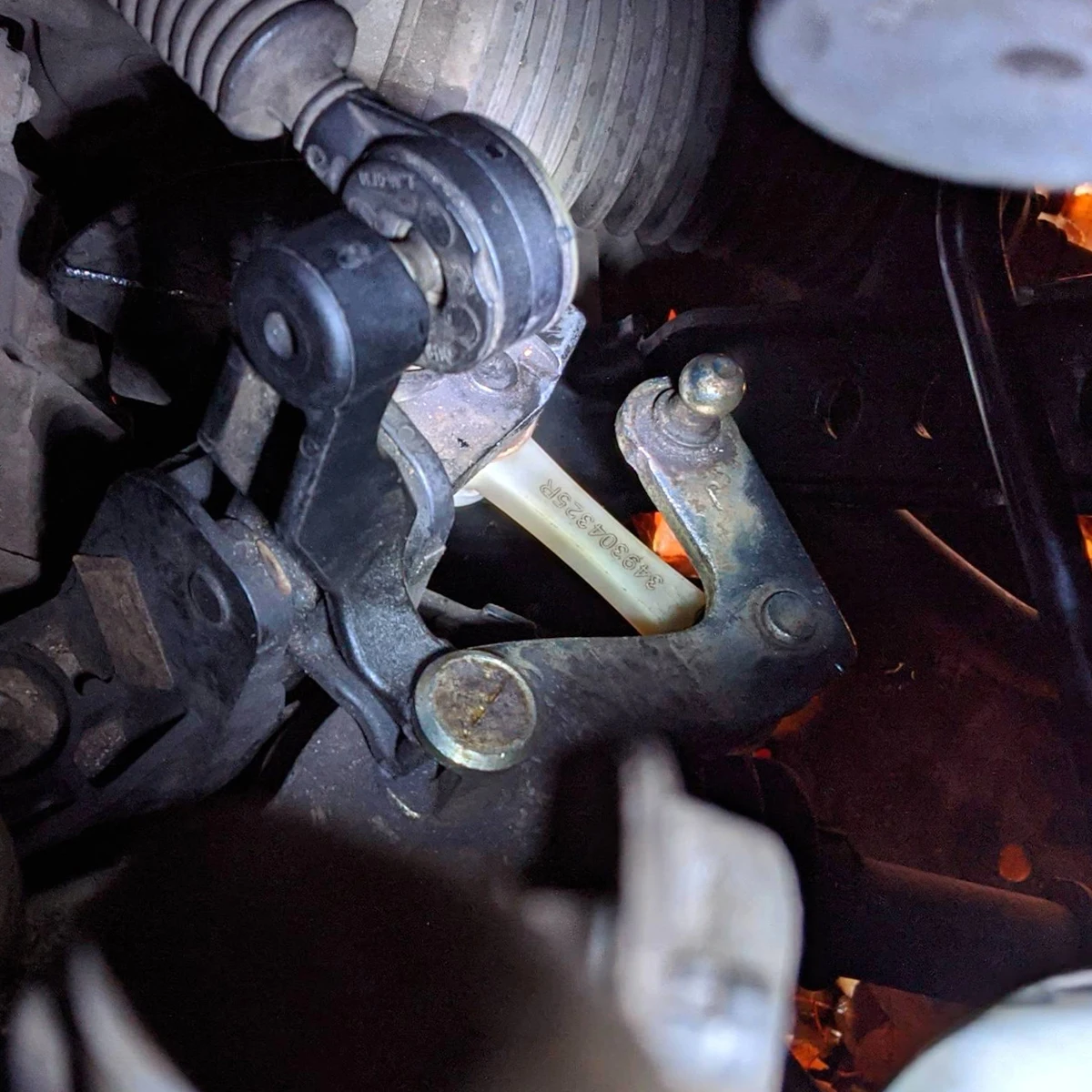 Para Twingo Clio Kangoo Sentra Sylphy NV200 Almera Livna TIIDA caja de onda portátil transmisión de cambio biela enlace de cambio