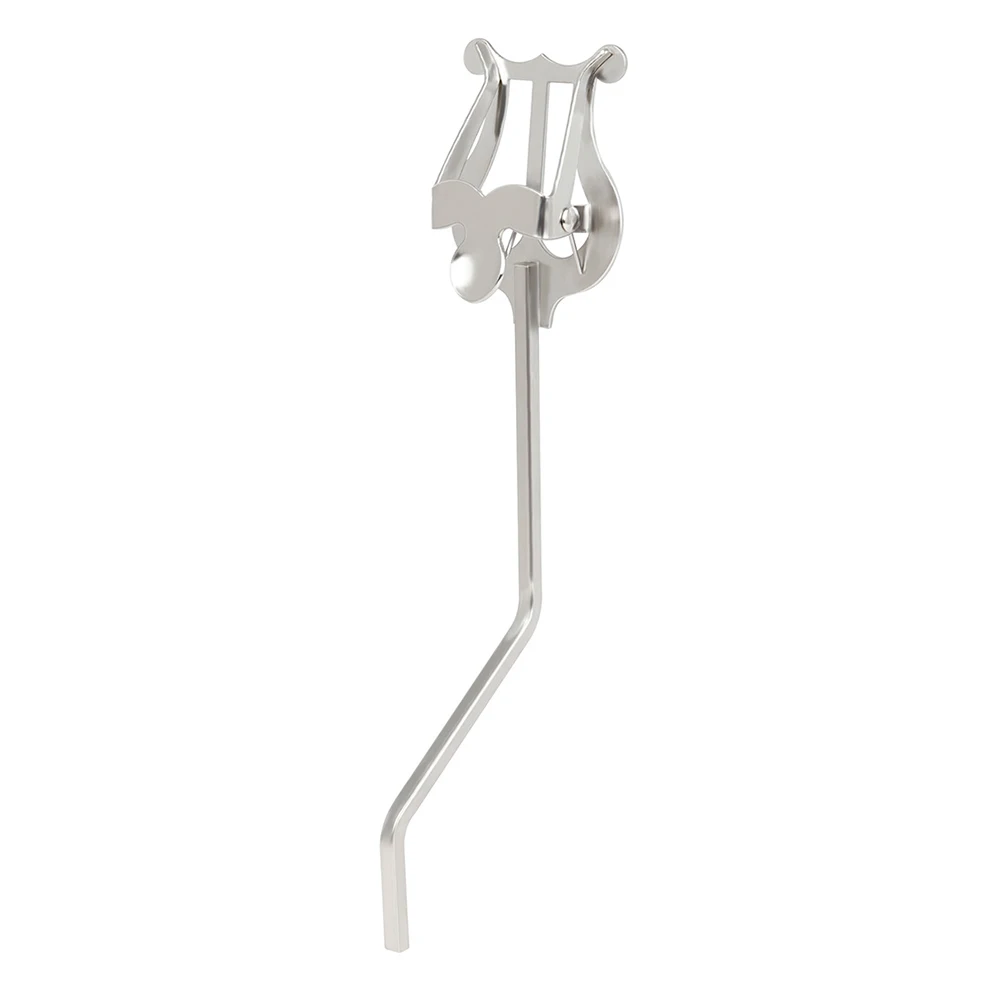 For Alto Saxophone Lyre Clamp On Clip Holder for Sheet Music Made with Copper Material and Reliable Attachment