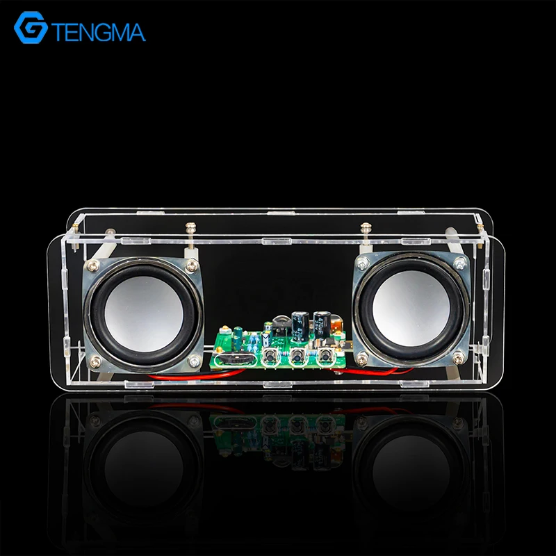 Dual-channel Bluetooth Speaker DIY Kit Stereo Amplifier Stereo Electronic Products Assembly Welding Practice Loose Parts