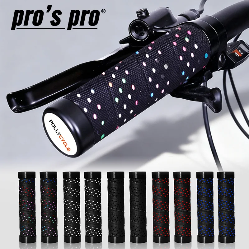 1Pair Bicycle Handlebar Grips Soft 22.2mm MTB Handle Lock Grips Comfortable Shock-Absorbing Waterproof Bike Grip Bicycle Parts